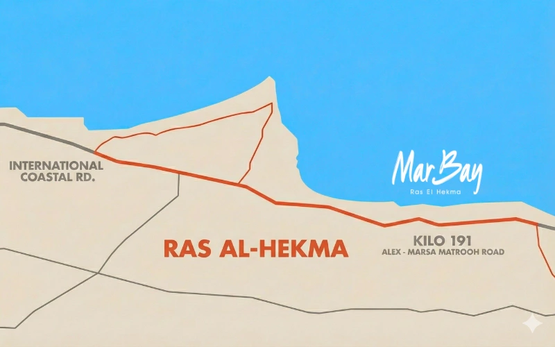 موقع Mar Bay North Coast
