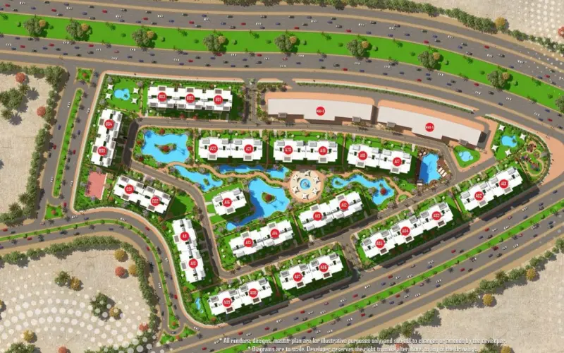كمبوند تاون جيت العاصمة الإدارية الجديدة Compound Town Gate New Capital